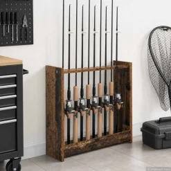 vidaXL Biljartkeu standaard Bewerkt hout 60 x 20 x 57 cm Oud hout