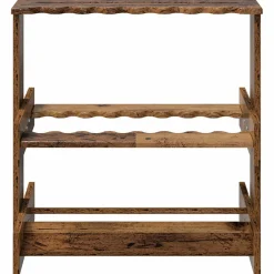 vidaXL Biljartkeu standaard Bewerkt hout 60 x 35 x 60 cm Eikenhout