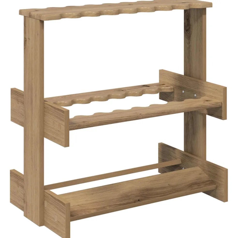 vidaXL Biljartkeu standaard Bewerkt hout 60 x 35 x 60 cm