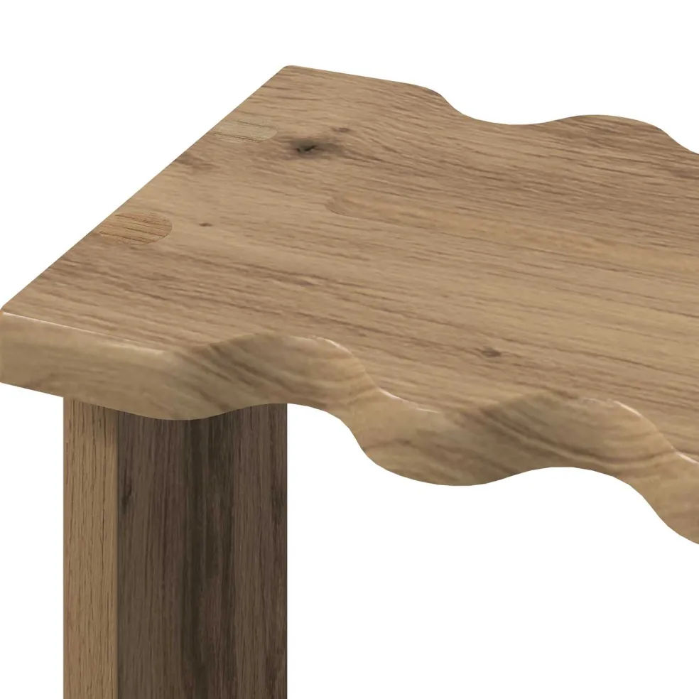 vidaXL Biljartkeu standaard Bewerkt hout 60 x 35 x 60 cm