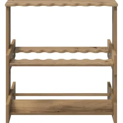 vidaXL Biljartkeu standaard Bewerkt hout 60 x 35 x 60 cm