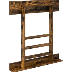 vidaXL Biljartkeu standaard Bewerkt hout 93 x 12 x 103 cm