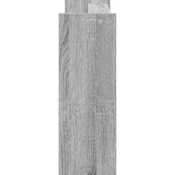 vidaXL Biljartkeu standaard Bewerkt hout 60 x 20 x 57 cm Grijs Sonoma