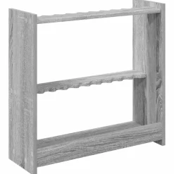 vidaXL Biljartkeu standaard Bewerkt hout 93 x 12 x 103 cm Sonoma Eiken