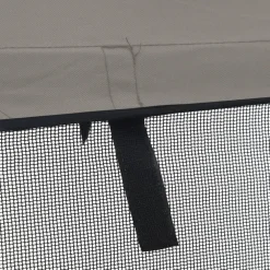 vidaXL Biminitop 3 bogen met mesh zijwanden 183x(137-152)x137 cm