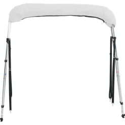 vidaXL Biminitop 3 bogen met mesh zijwanden 183x(137-152)x137 cm