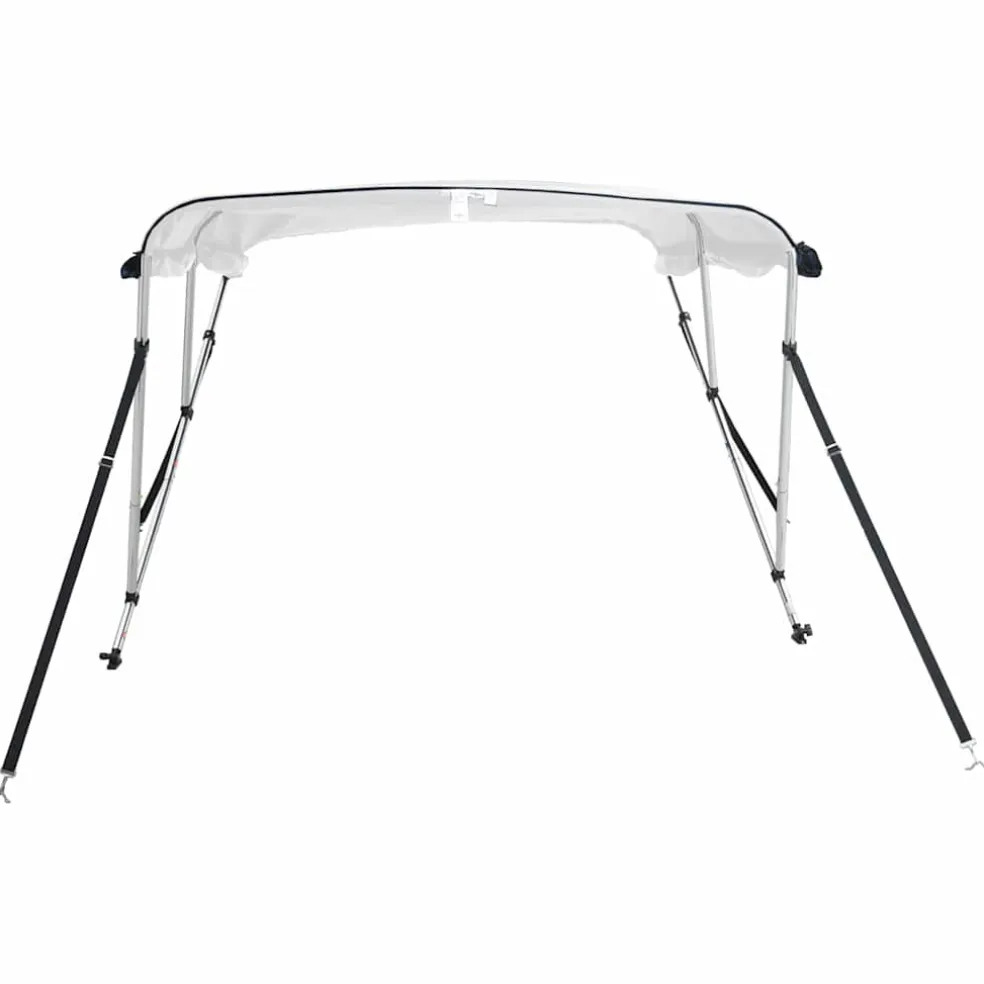 vidaXL Biminitop 3 bogen met zijwanden 183x(137-152)x137 cm