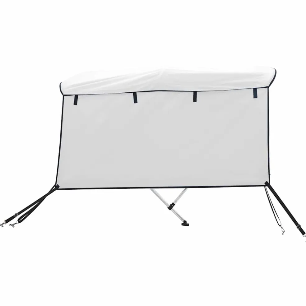 vidaXL Biminitop 3 bogen met zijwanden 183x(137-152)x137 cm