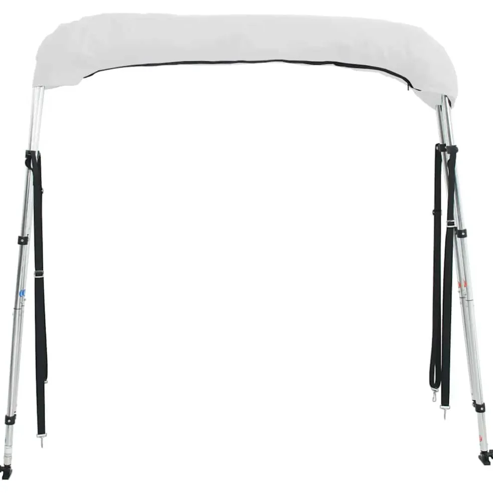 vidaXL Biminitop 3 bogen met zijwanden 183x(137-152)x137 cm