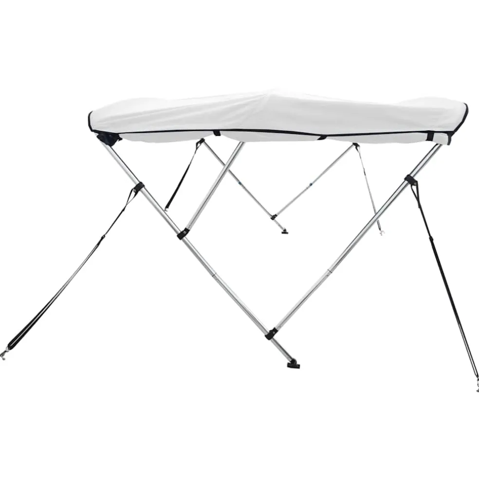 vidaXL Biminitop 3 bogen met zijwanden 183x(137-152)x137 cm
