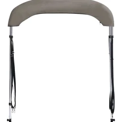 vidaXL Biminitop 2 bogen 150x120x110 cm grijs