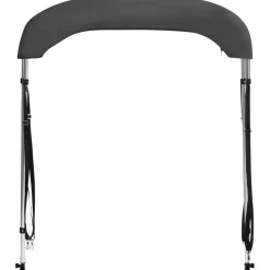 vidaXL Biminitop 2-boogs 150x120x110 cm antracietkleurig