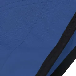 vidaXL Biminitop 3-boogs 183x140x137 cm blauw