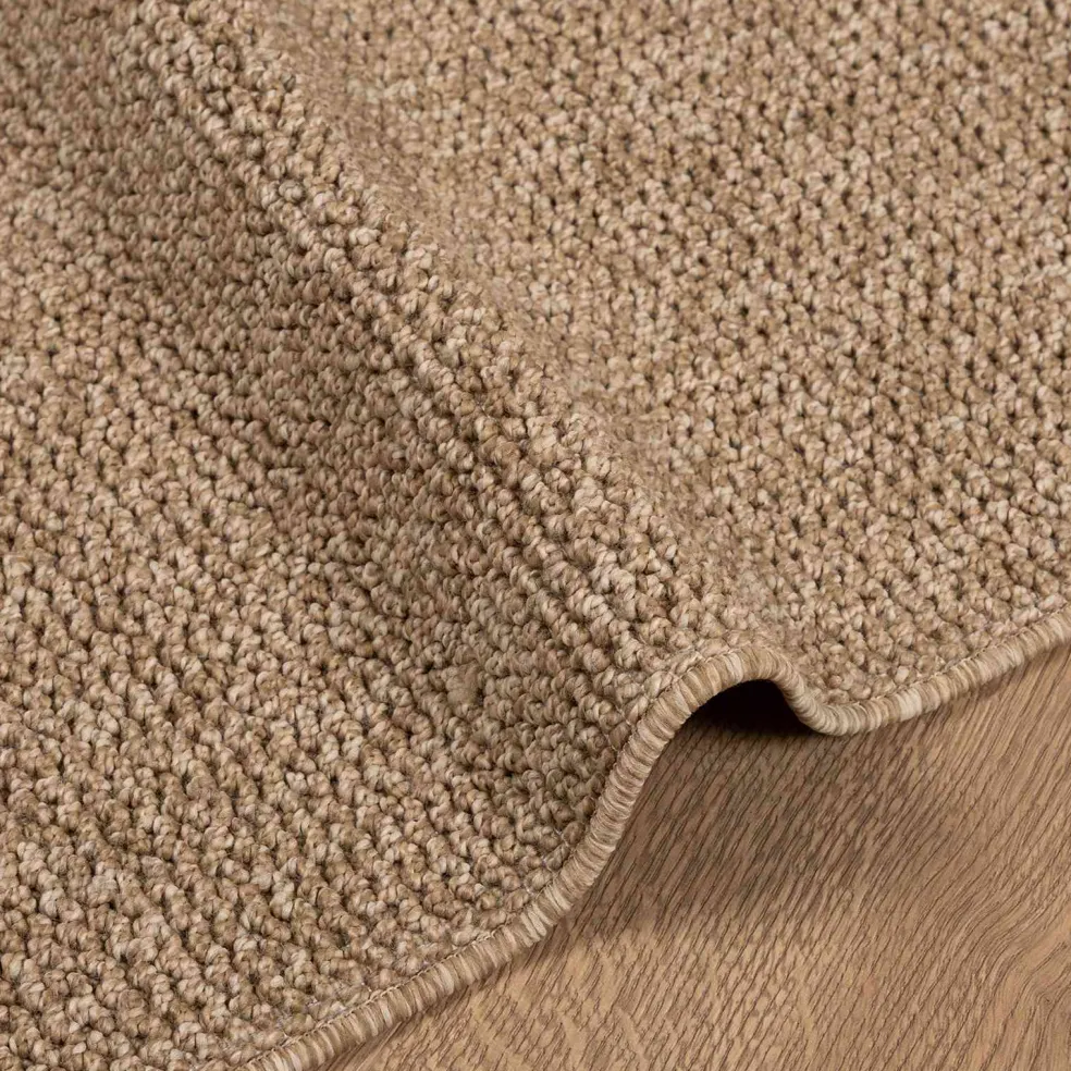 vidaXL Binnen- en buitentapijt AGIRA Naturel 150 x 80 cm Polyester