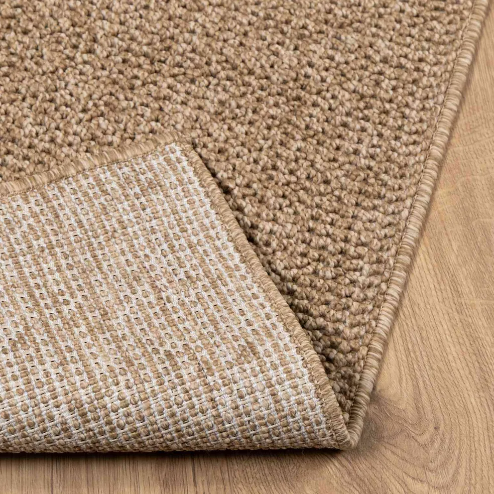 vidaXL Binnen- en buitentapijt AGIRA Naturel 150 x 80 cm Polyester