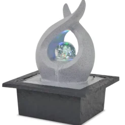 vidaXL Binnenfontein met LED-verlichting polyresin