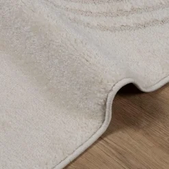 vidaXL Binnen kleed GALATI Crèmekleurig 150 x 80 cm Polyester