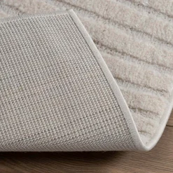 vidaXL Binnen kleed GALATI Crèmekleurig 150 x 80 cm Polyester