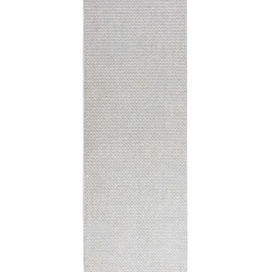 vidaXL Binnen kleed LUGO Crème en Grijs 80 x 150 cm Polyester