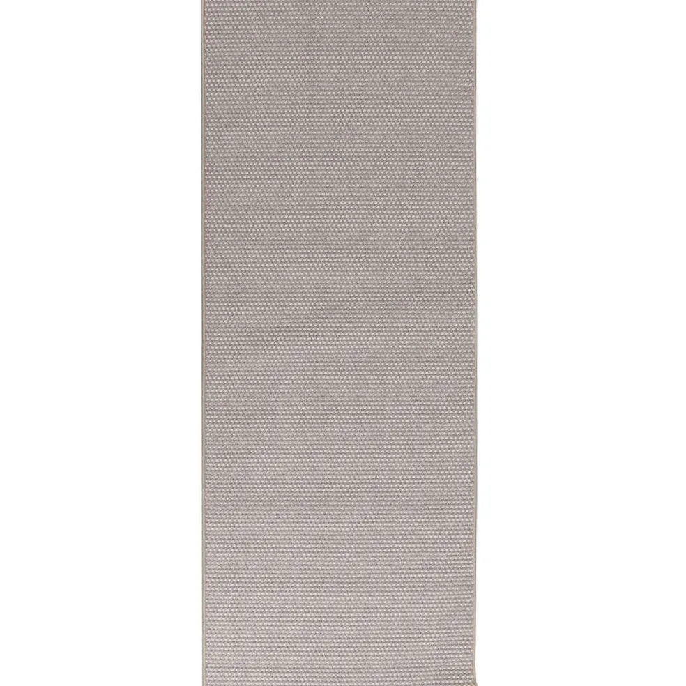 vidaXL Binnen kleed LUGO Crème en Taupe 80 x 150 cm Polyester