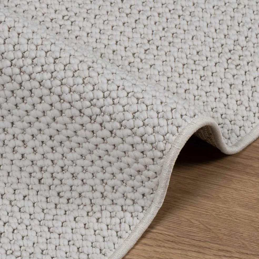 vidaXL Binnen kleed LUGO Crèmekleurig 150 x 80 cm Polyester