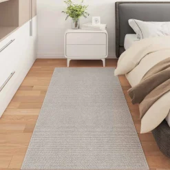 vidaXL Binnen kleed LUGO Crèmekleurig 150 x 80 cm Polyester