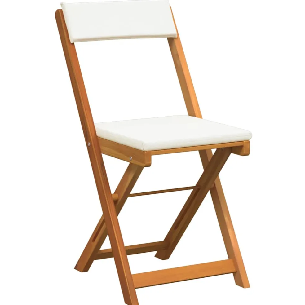 vidaXL Bistroset 5 st Olie naturel Massief Acaciahout