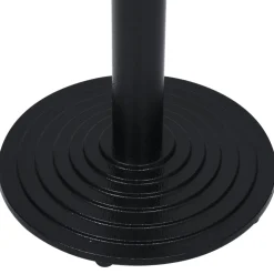 vidaXL Bistrotafelpoot Ø43x107 cm gietijzer zwart