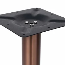 vidaXL Bistrotafelpoot Ø45x107 cm roestvrij staal goudkleurig