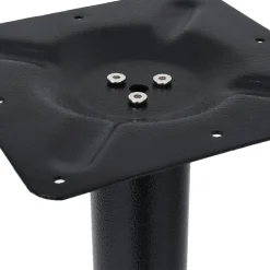 vidaXL Bistrotafelpoot 52x52x72 cm gietijzer zwart
