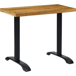 vidaXL Bistrotafelpoten 2 st 61x8x72 cm gietijzer zwart