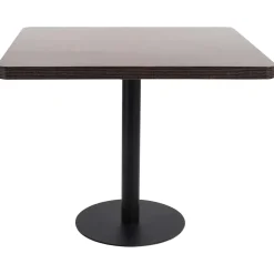 vidaXL Bistrotafel 80x80 cm MDF donkerbruin