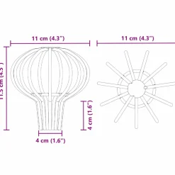 vidaXL Bladvanger voor goot 2 st Zilver 50 mm Roestvrij staal