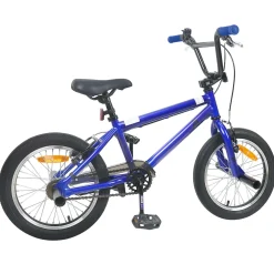 vidaXL BMX Fiets 20 Inch voor boven de 9 jaar Donkerblauw