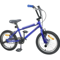 vidaXL BMX Fiets 20 Inch voor boven de 9 jaar Donkerblauw