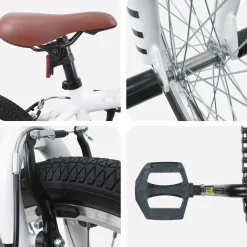 vidaXL BMX Fiets 20 Inch voor boven de 9 jaar Wit
