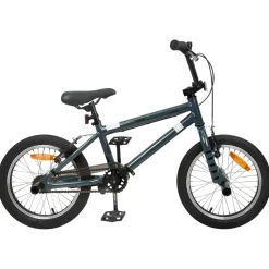 vidaXL BMX Fiets 16 Inch voor 5-8 jaar oud Donkergrijs