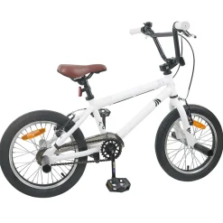 vidaXL BMX Fiets 16 Inch voor 5-8 jaar oud Wit