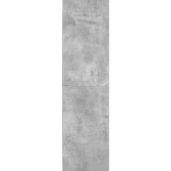 vidaXL Boekenkast Concerte Grijs 30 x 30 x 111 cm Bewerkt hout