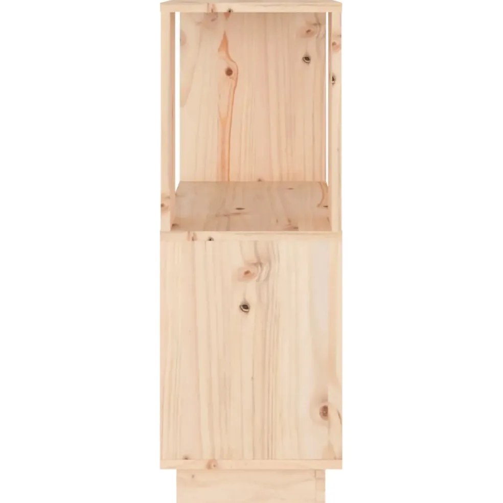 vidaXL Boekenkast/kamerscherm 51x25x70 cm massief grenenhout