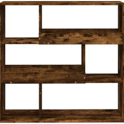 vidaXL Boekenkast / kamerscherm 100x33x94,5 cm gerookt eikenkleurig