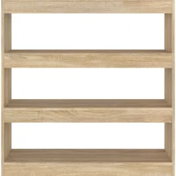vidaXL Boekenkast/kamerscherm 100x30x103 cm sonoma eikenkleurig