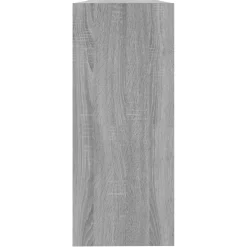 vidaXL Boekenkast/kamerscherm 100x30x72 cm grijs sonoma eikenkleurig
