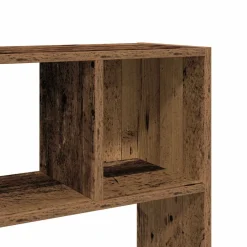 vidaXL Boekenkast/kamerscherm 105x24x102 cm oud houtkleurig