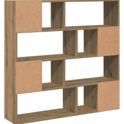 vidaXL Boekenkast/kamerscherm 105x24x102 cm artisanaal eikenkleur