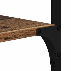 vidaXL Boekenkast 5-laags 99 x 35,5 x 176 cm Bewerkt hout Oud hout
