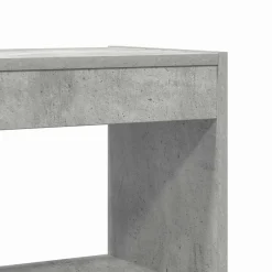 vidaXL Boekenkast 6-laags 80 x 30 x 198 cm Bewerkt hout Beton Grijs