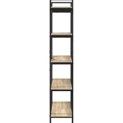 vidaXL Boekenkast 5-laags 100 x 33,5 x 178 cm Bewerkt hout