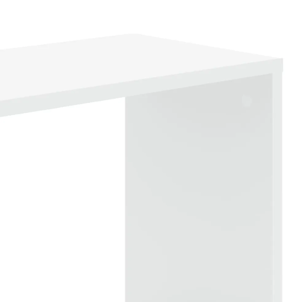 vidaXL Boekenkast 5-laags 80,5x23,5x162,5 cm bewerkt hout wit
