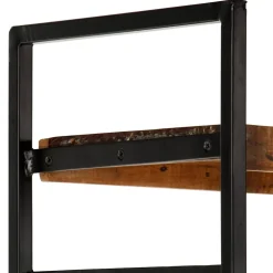 vidaXL Boekenkast met 4 schappen 124x30x180 cm massief gerecycled hout